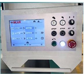 SICAR SEGA C40 PRO - PLC touchscreen da 10 pollici